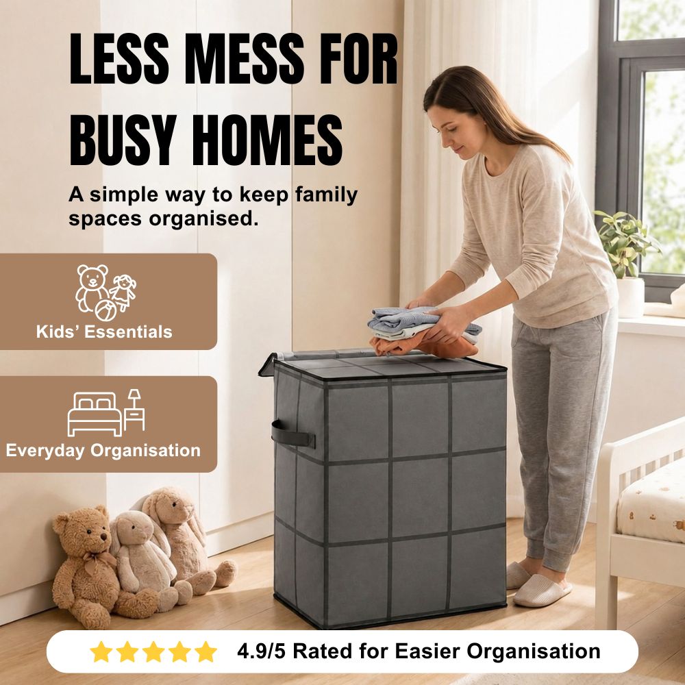 Houseea™  3 Pack Foldable Storage Bin
